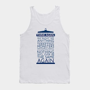 Traveling With the Doctor Tank Top